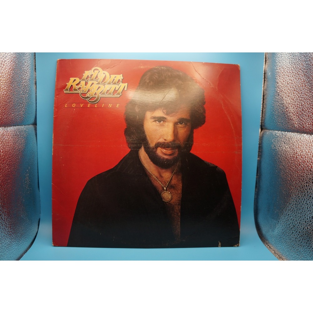 Eddie Rabbitt Loveline Vinyl LP 1979 Elektra 6E-181 Country Pop Suspicions 33RPM